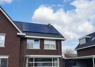 Woning met Dijkman zonnepanelen